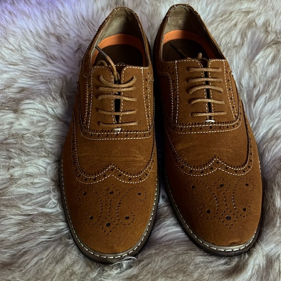 Men’s Sz 71/2 Suede Shoes - Picture 1 of 5